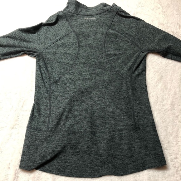 Champion Dark Grey/Pink Performance Athletic Zip Up Jacket Small - Picture 4 of 11